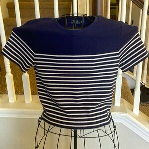 POLO RALPH LAUREN STRIPED SWEATER